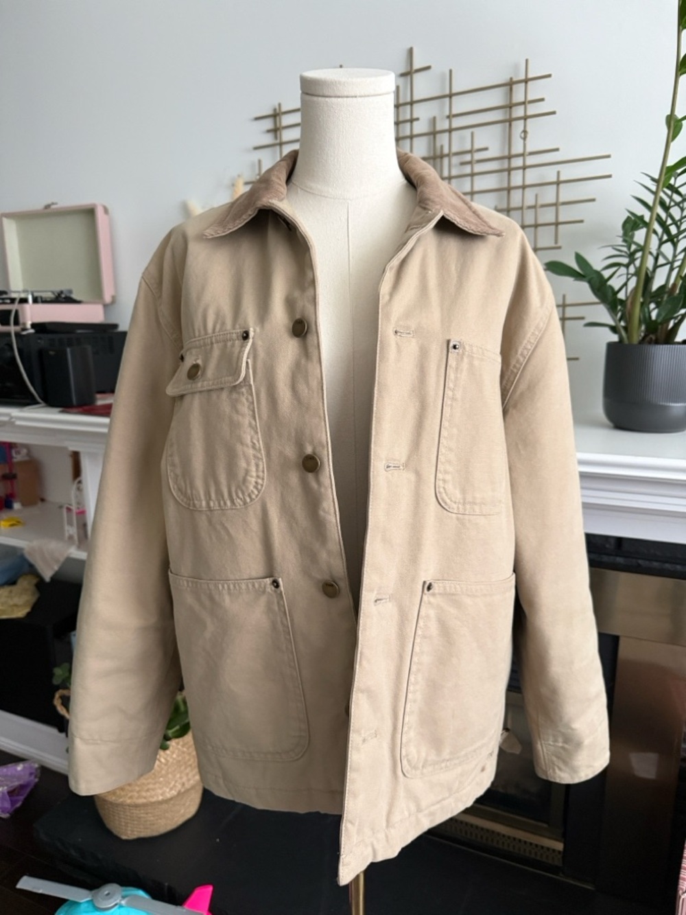TNA Beige Workwear Jacket